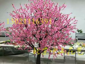 北京專業仿真樹定做與現場安裝設計服務 桃花樹、櫻花樹等多樣選擇